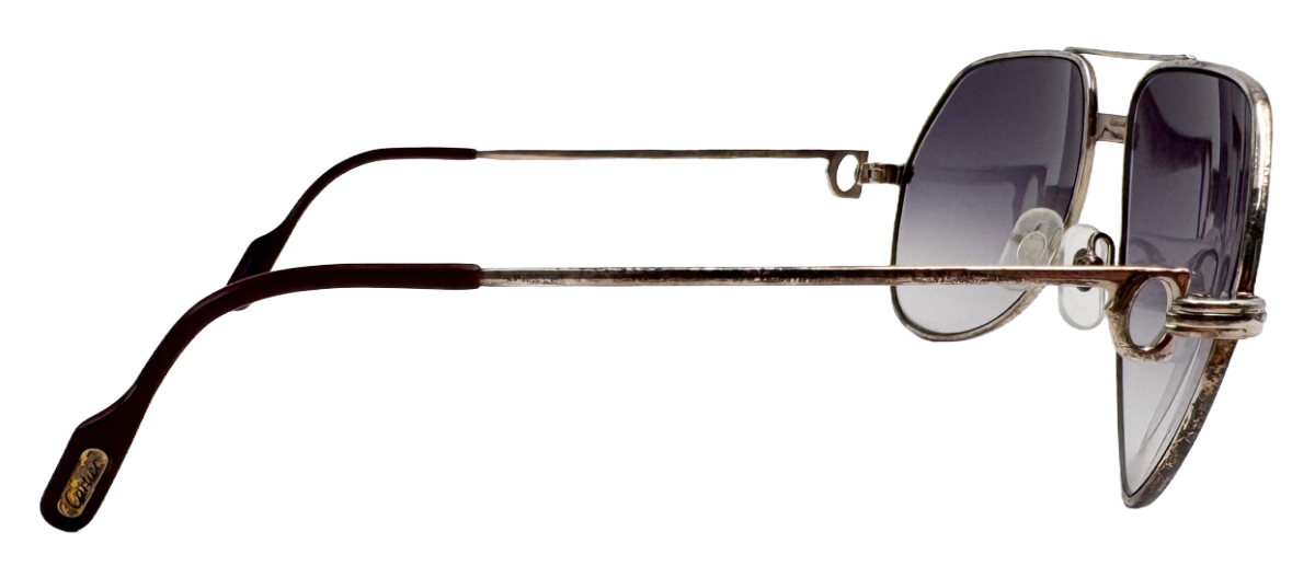 Lunettes Vintage CARTIER Vendôme Louis - Monture de luxe aviateur N°58