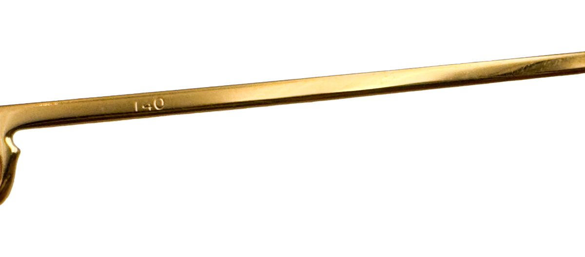 Lunettes Vintage CARTIER TANK – Monture de luxe aviateur – N°13