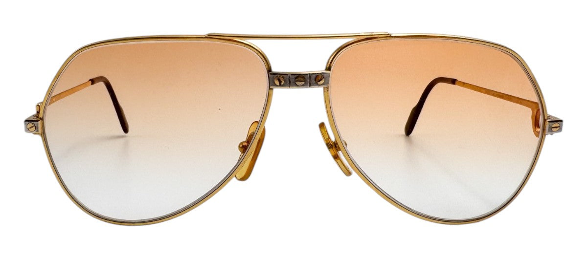 Lunettes Vintage CARTIER Vendôme Santos 140 – Made in France – N°21