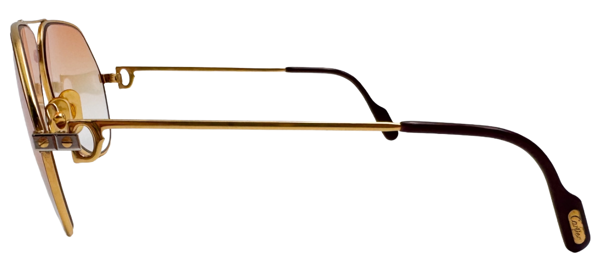 Lunettes Vintage CARTIER Vendôme Santos 140 – Made in France – N°21