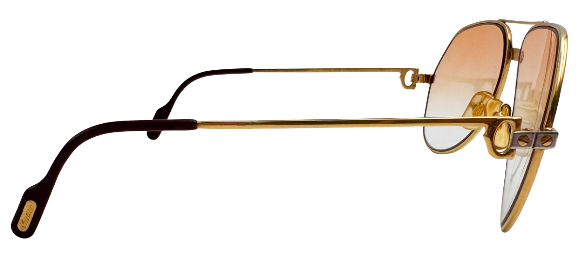Lunettes Vintage CARTIER Vendôme Santos 140 – Made in France – N°21