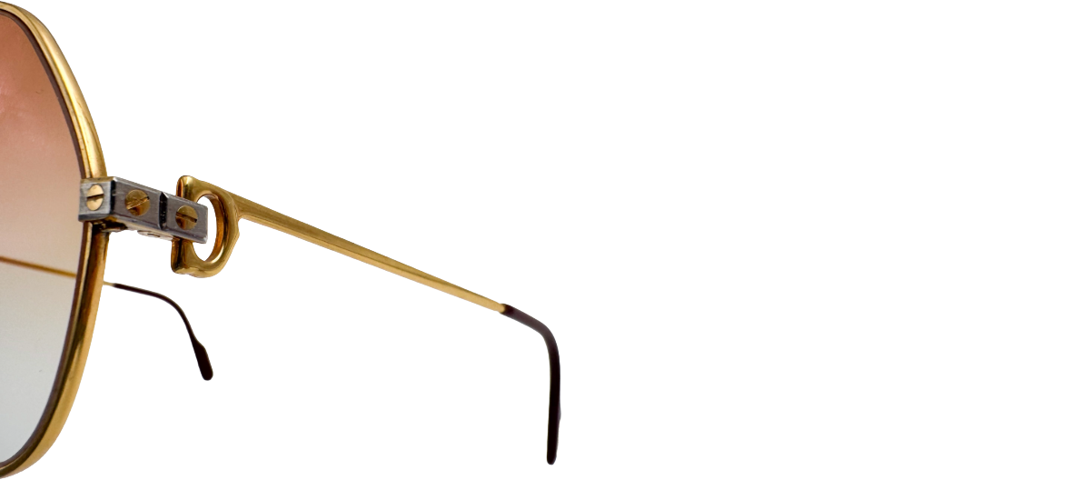 Lunettes Vintage CARTIER Vendôme Santos 140 – Made in France – N°21