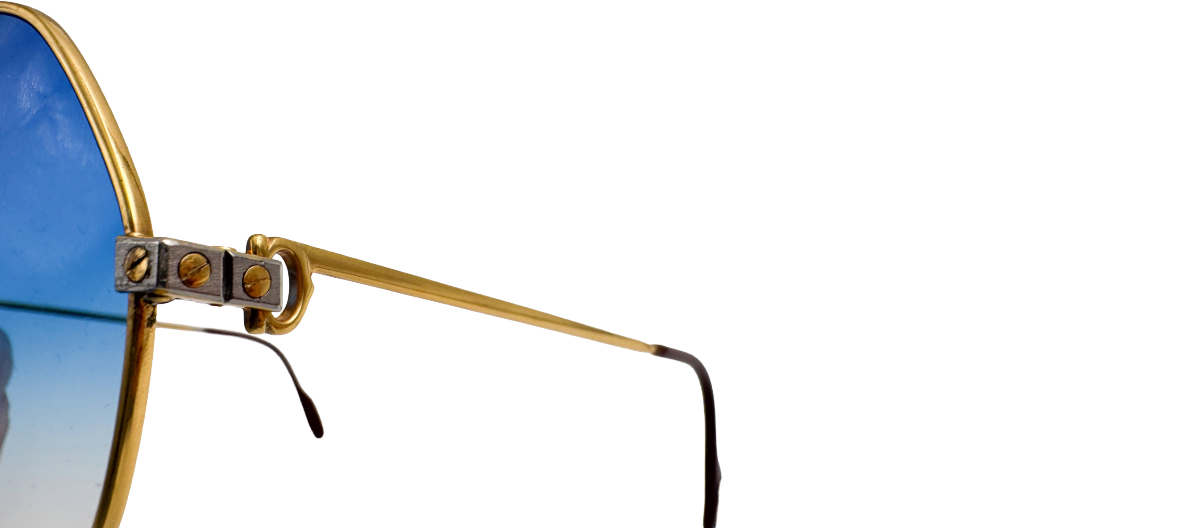 Lunettes Vintage CARTIER Vendôme Santos - Monture de luxe N°33