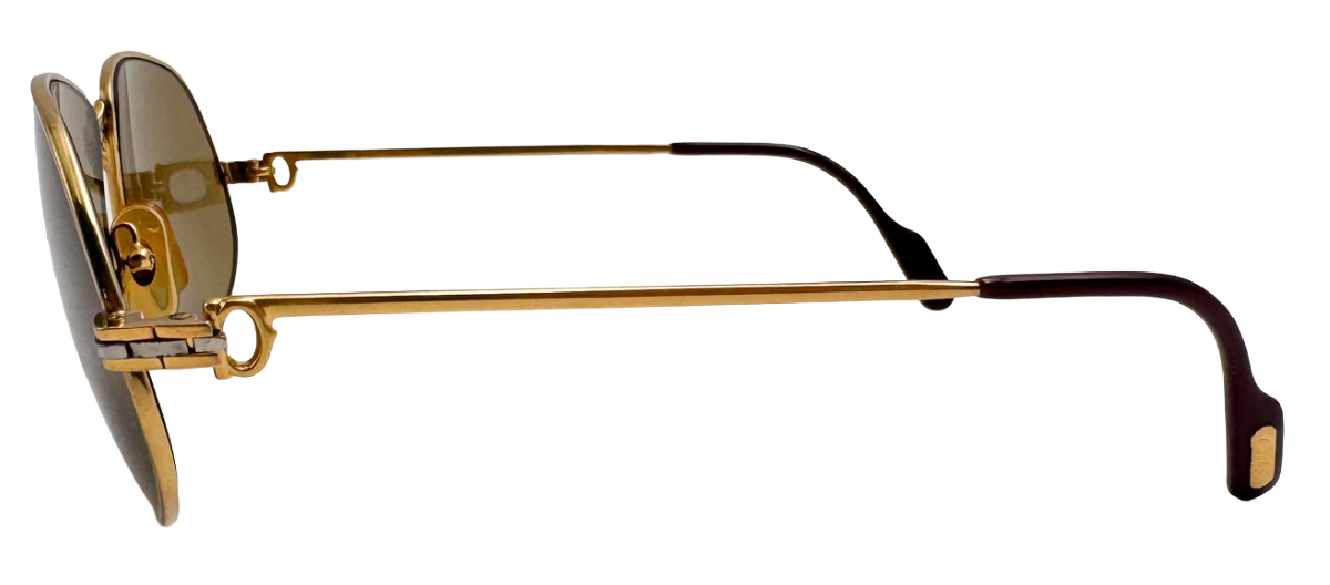 Lunettes Vintage CARTIER PANTHERE GM – Monture de luxe aviateur – N°51
