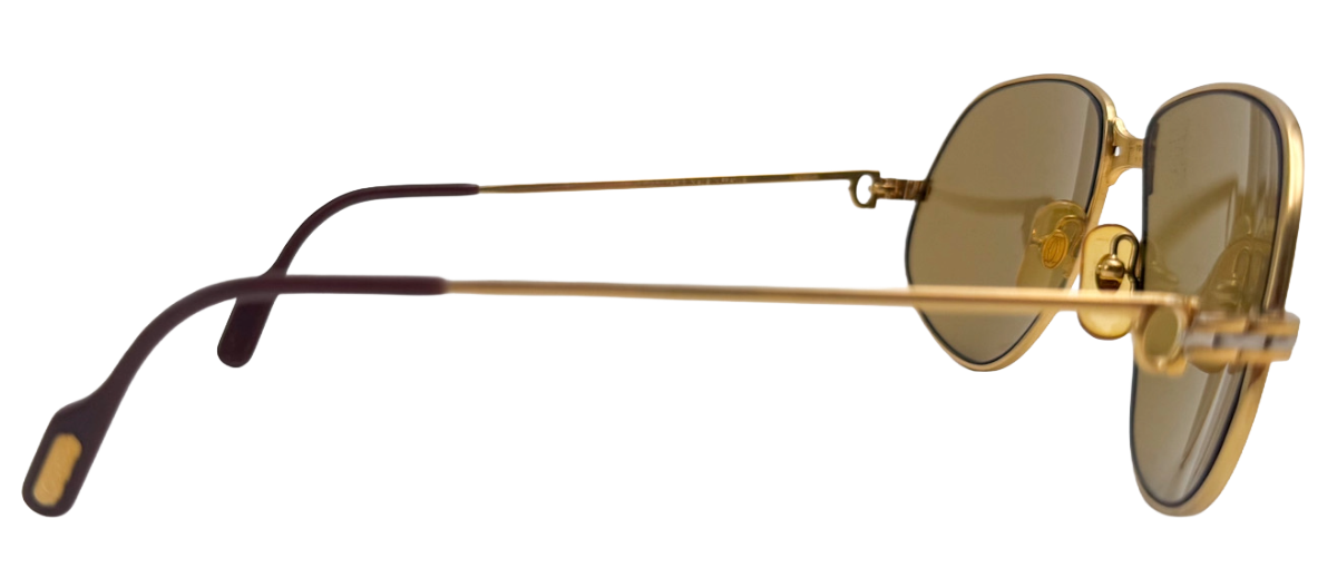 Lunettes Vintage CARTIER PANTHERE GM – Monture de luxe aviateur – N°51