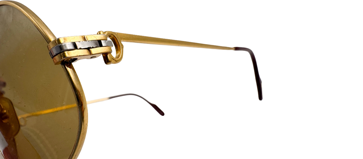 Lunettes Vintage CARTIER PANTHERE GM – Monture de luxe aviateur – N°51