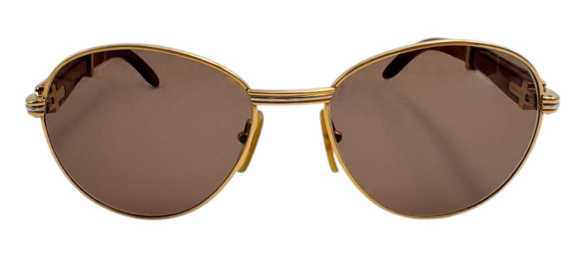Lunettes Vintage CARTIER BAGATELLE 140b – Monture de luxe 1988 – N°1