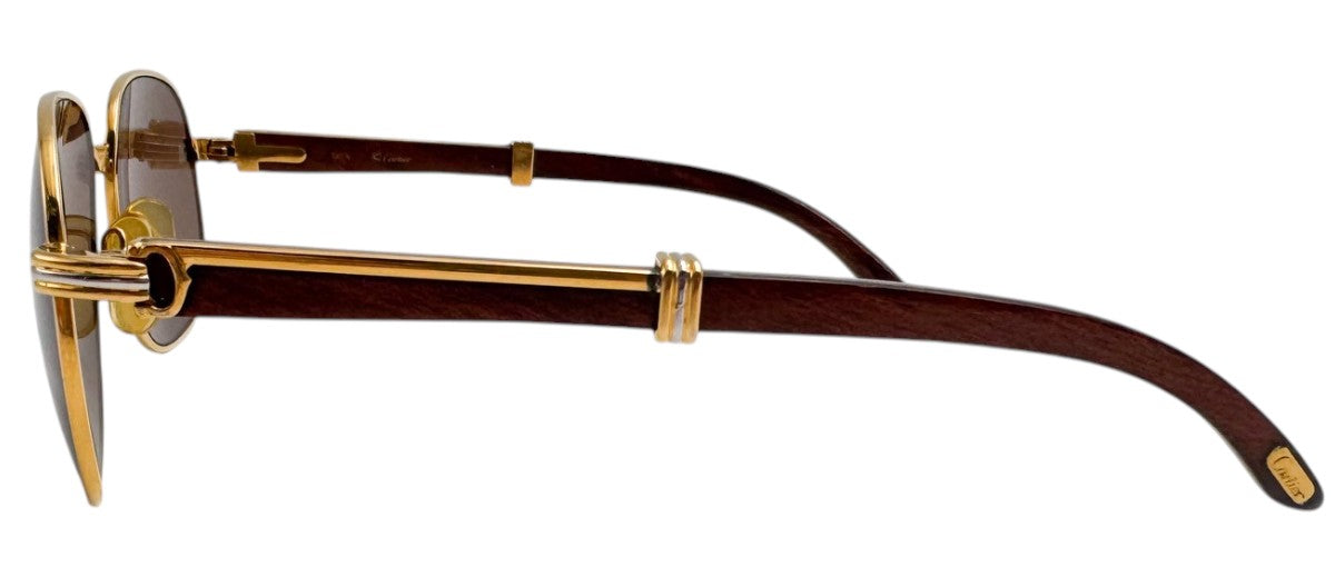 Lunettes de soleil Vintage CARTIER MONCEAU – Monture de luxe – N°26
