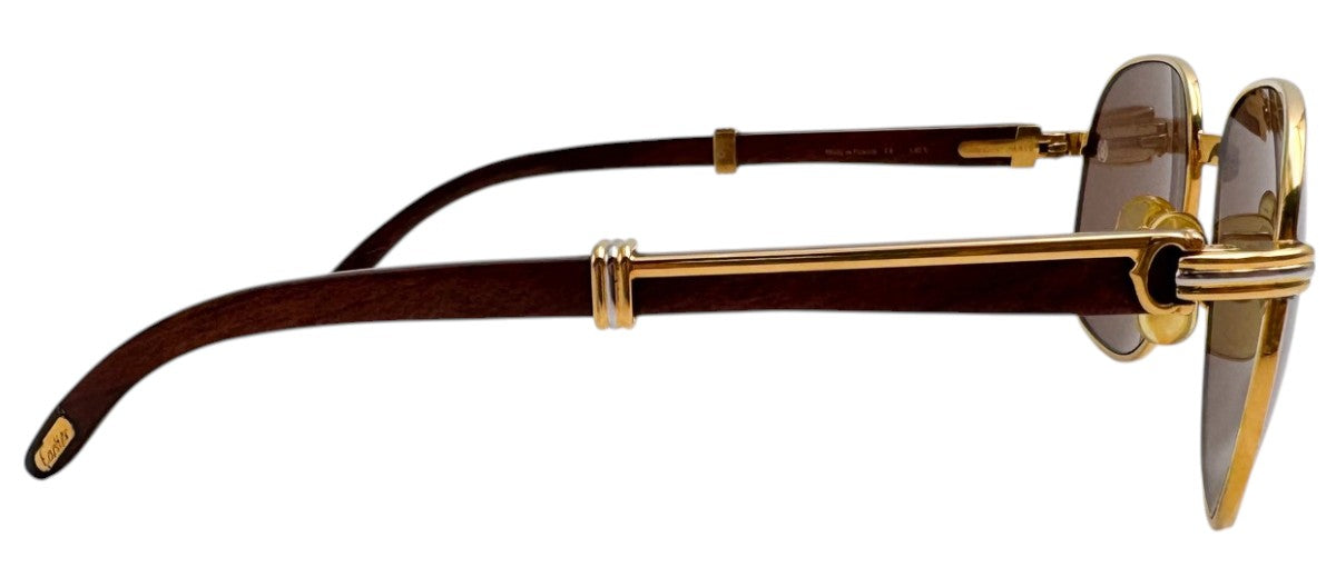 Lunettes de soleil Vintage CARTIER MONCEAU – Monture de luxe – N°26