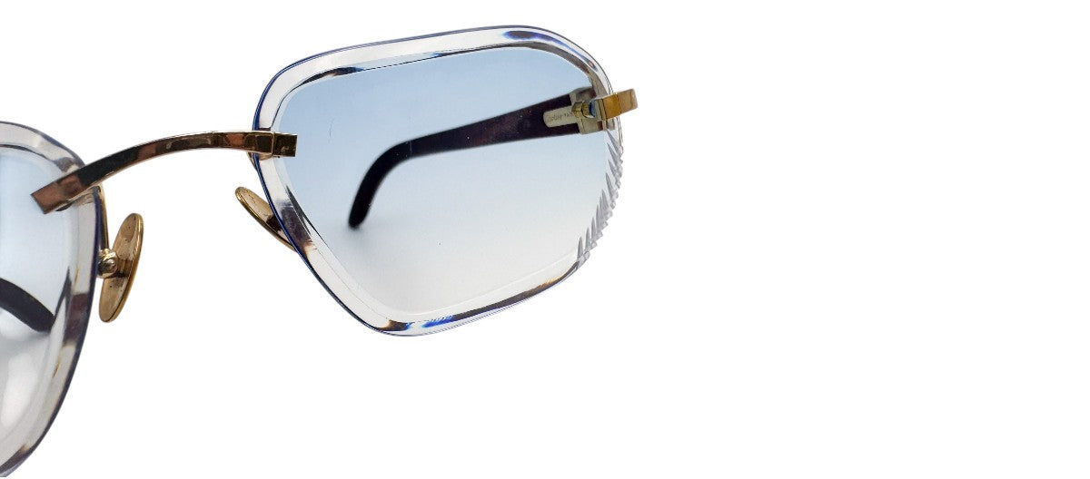 Lunettes Vintage CARTIER PERCÉE 140b - Diamond Cut facettée N°42