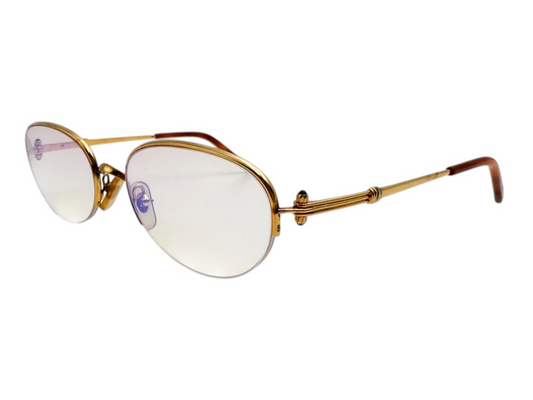 Lunettes Vintage CARTIER CABOCHON 130 - Monture N°53