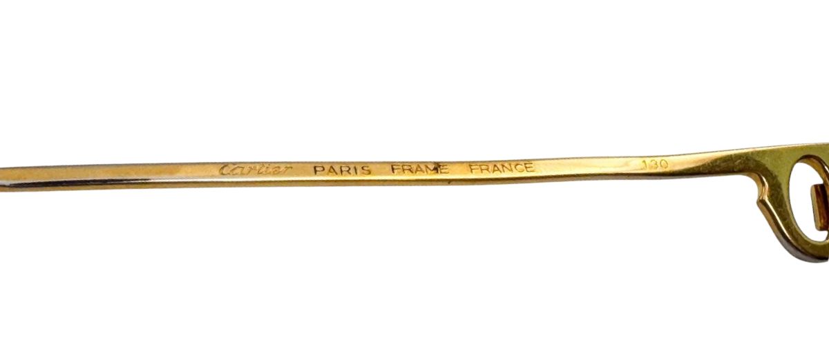 Lunettes Vintage CARTIER Vendôme Laqué - Monture de luxe N°18