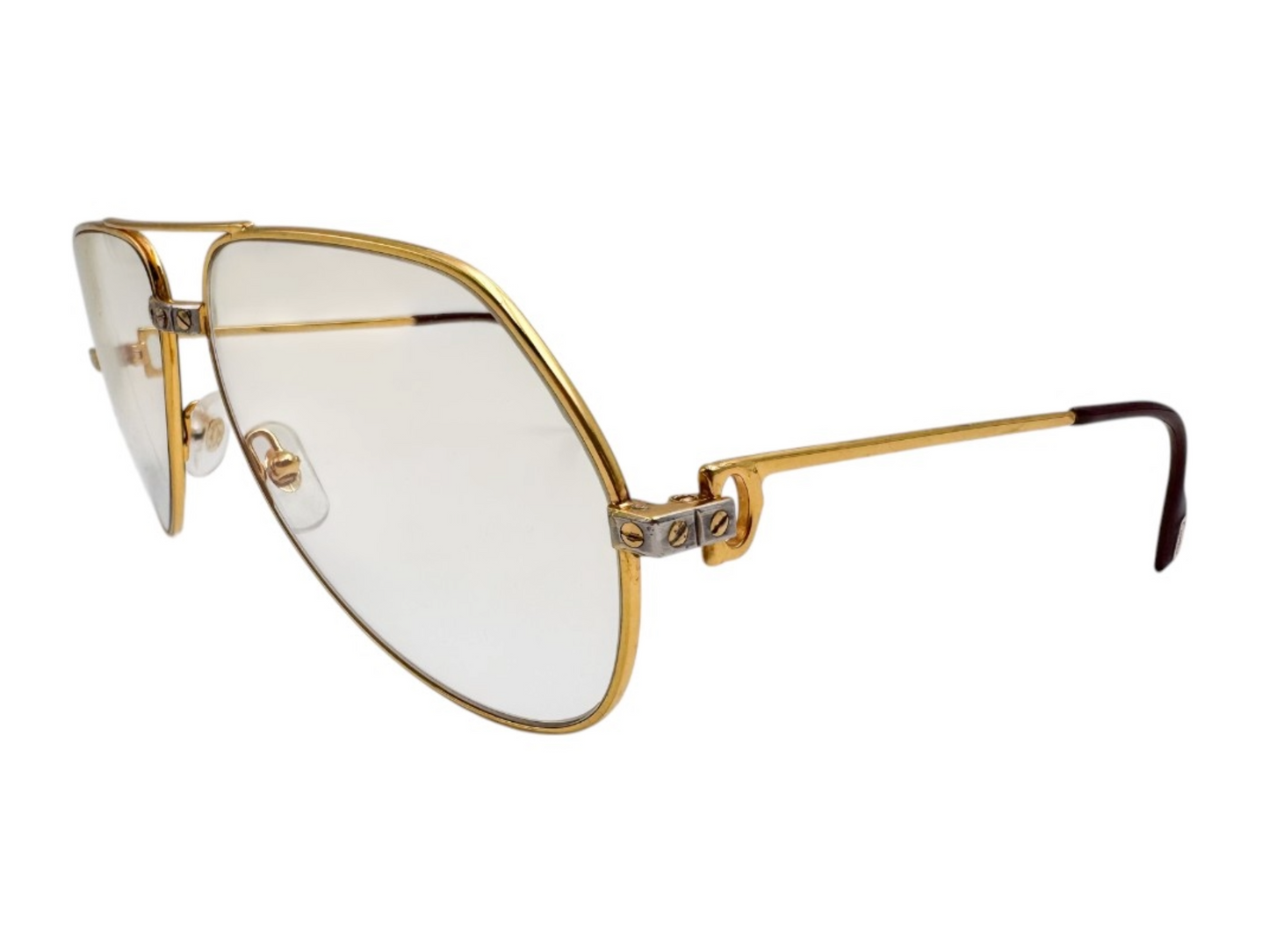 Lunettes Vintage CARTIER Vendôme Santos - Monture de luxe N°15
