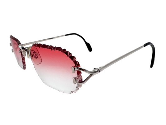 Lunettes Vintage CARTIER PERCÉE 135 – Diamond Cut – N°39