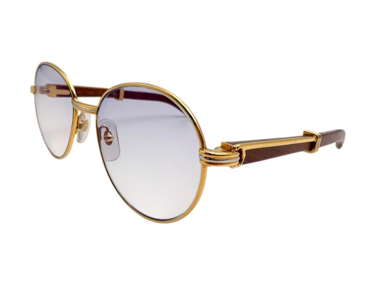 Lunettes Vintage CARTIER BAGATELLE 135b – Monture de luxe 1990 Made in France – N°4