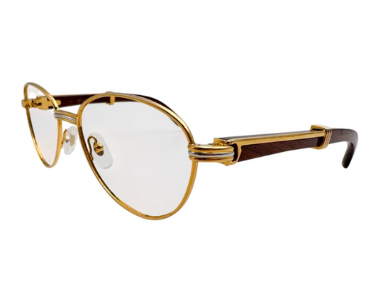 Lunettes Vintage CARTIER BAGATELLE 135b – Monture de luxe Made in France – N°2