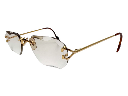 Lunettes Vintage CARTIER C PERCÉE - Diamond Cut N°40