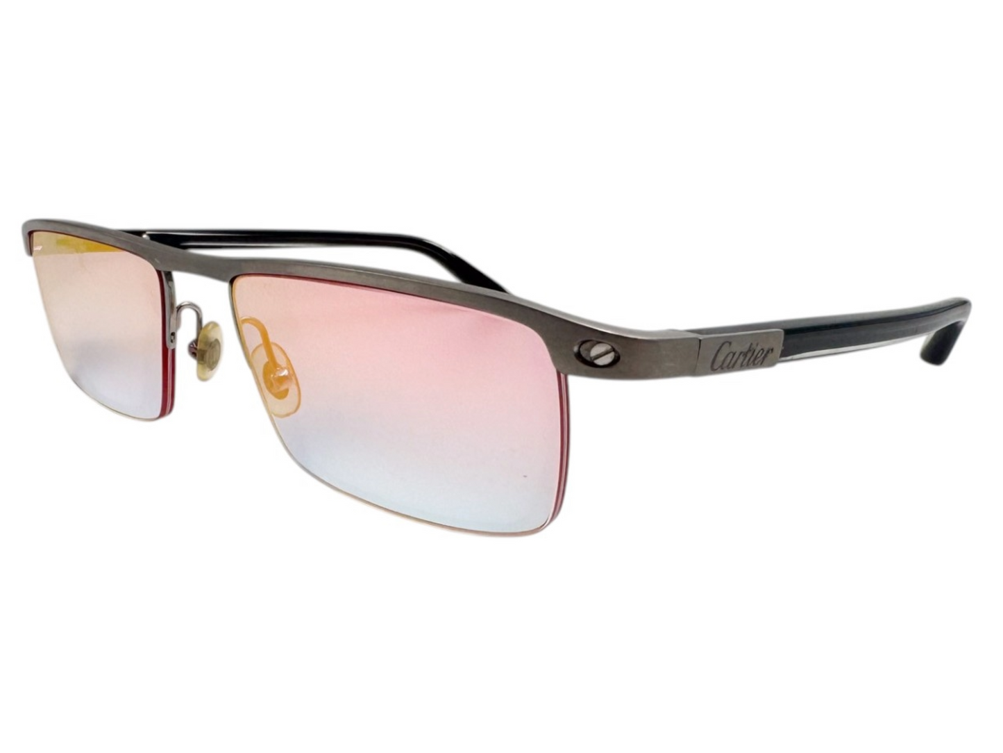 Lunettes Vintage CARTIER Titanium 140 - Made in France N°34