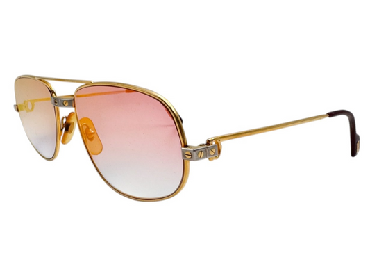 Lunettes Vintage CARTIER DECOR SANTOS 140 – Made in France – N°46