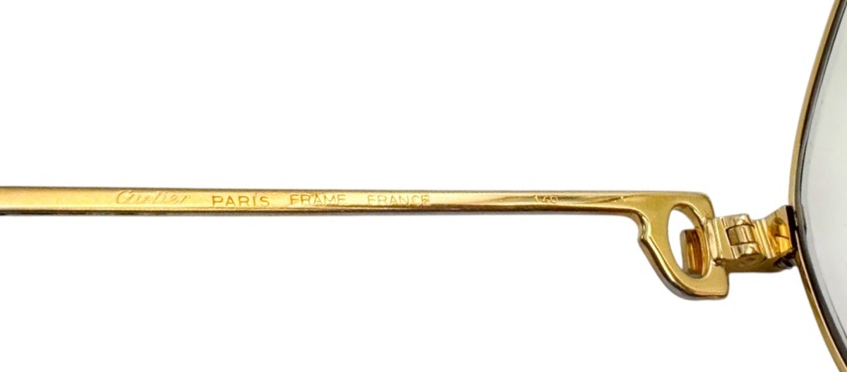 Lunettes Vintage CARTIER Vendôme Santos - Aviateur N°12