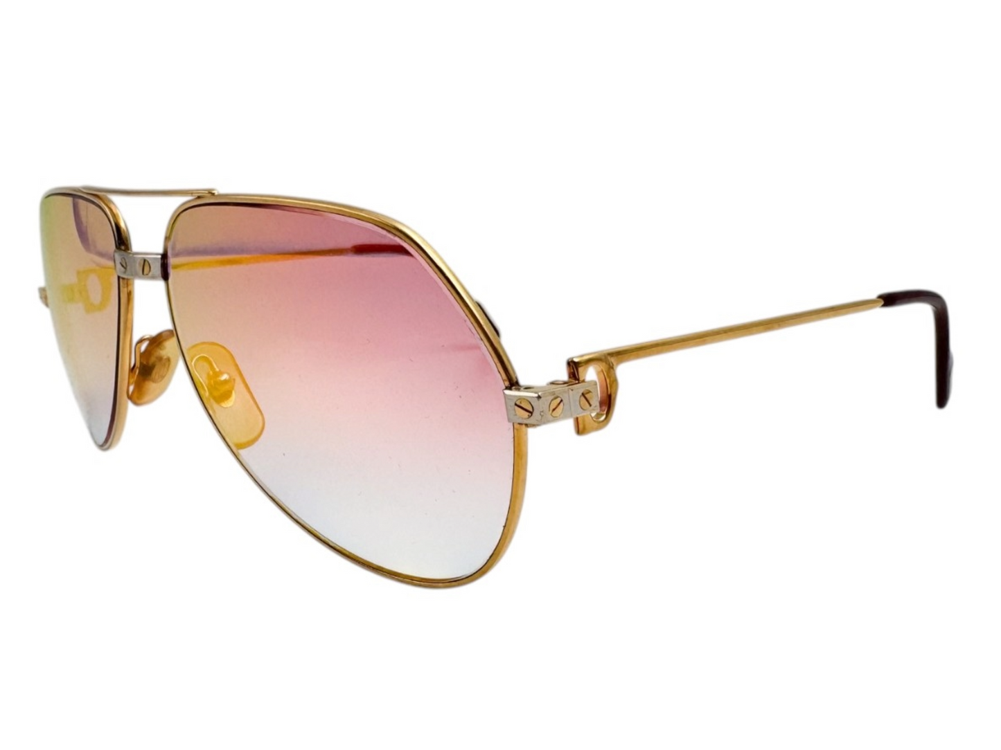 Lunettes Vintage CARTIER Vendôme Santos 140 - Aviateur N°49