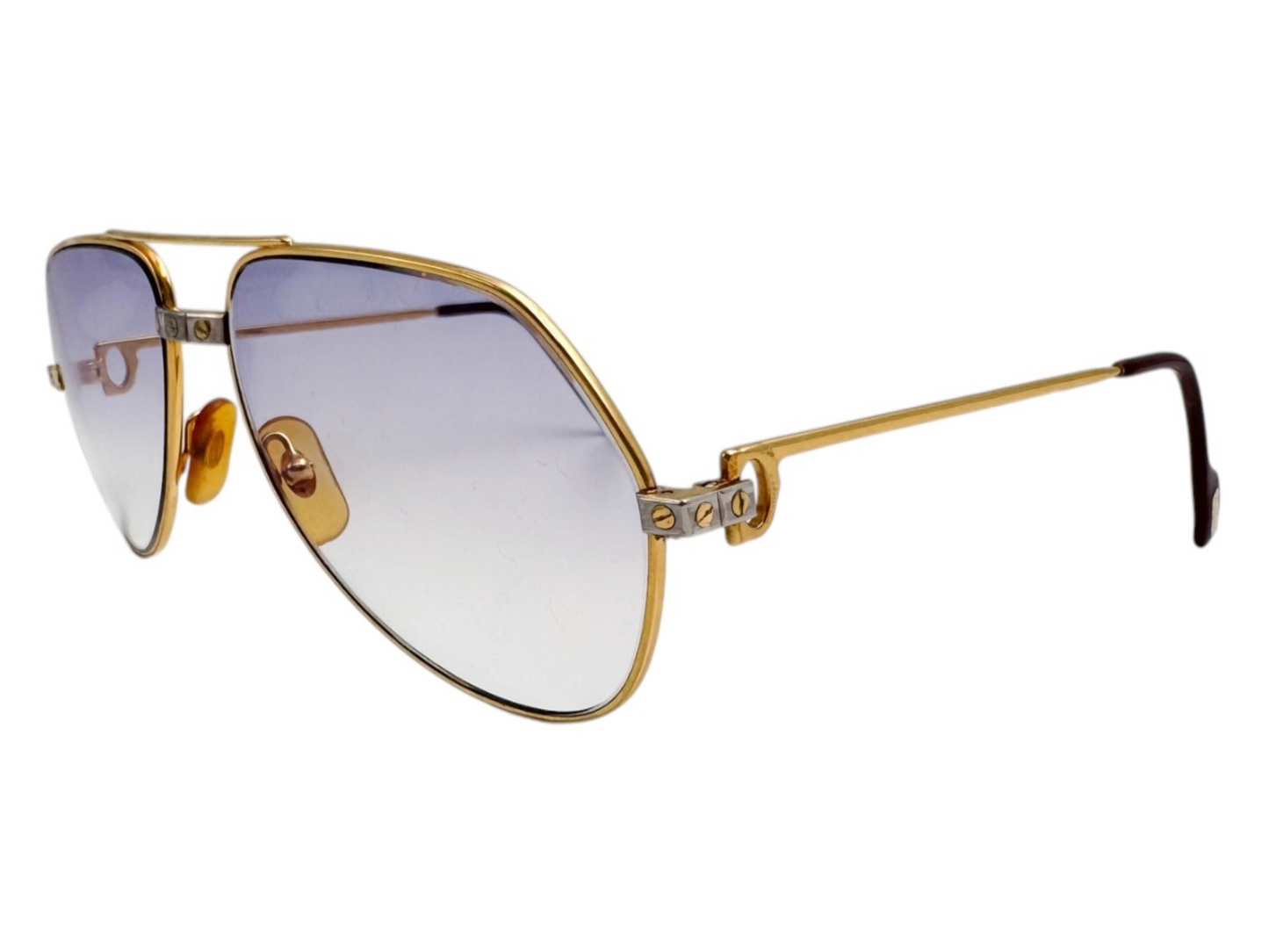 Lunettes Vintage CARTIER Vendôme Santos - Aviateur N°59