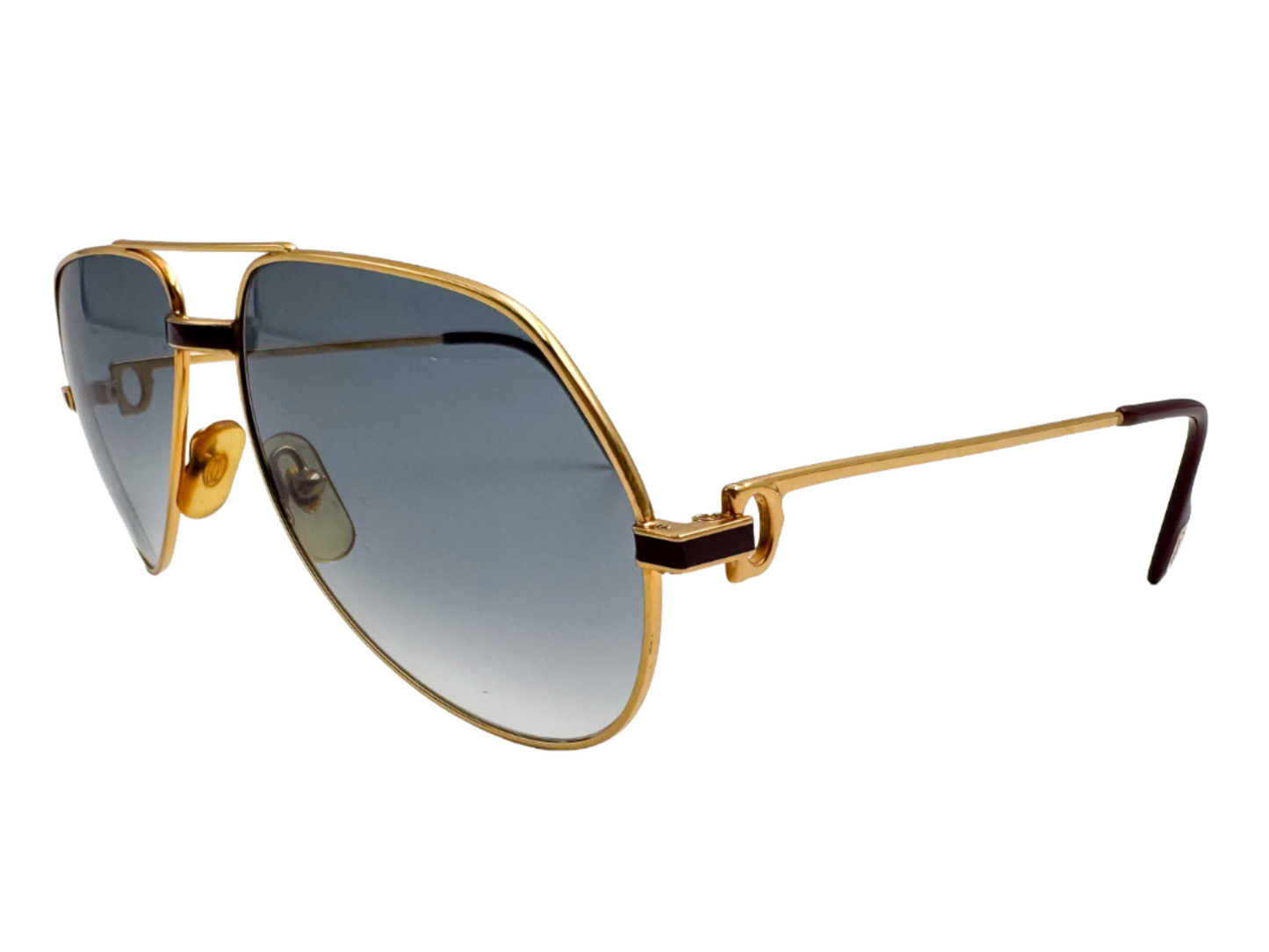 Lunettes Vintage CARTIER Vendôme Laqué - Monture de luxe aviateur N°19