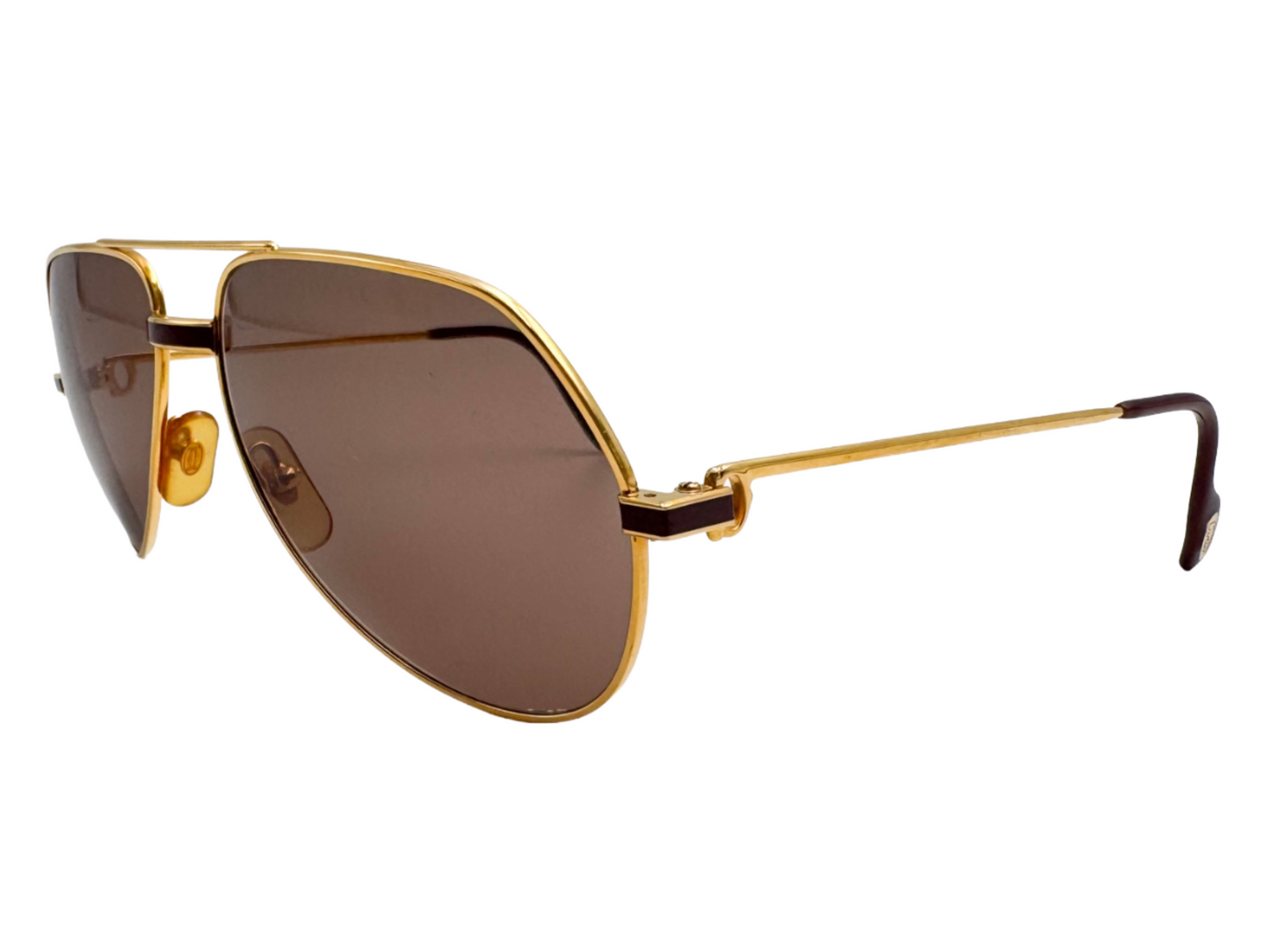 Lunettes Vintage CARTIER Vendôme Laqué 140 - Monture aviateur N°20