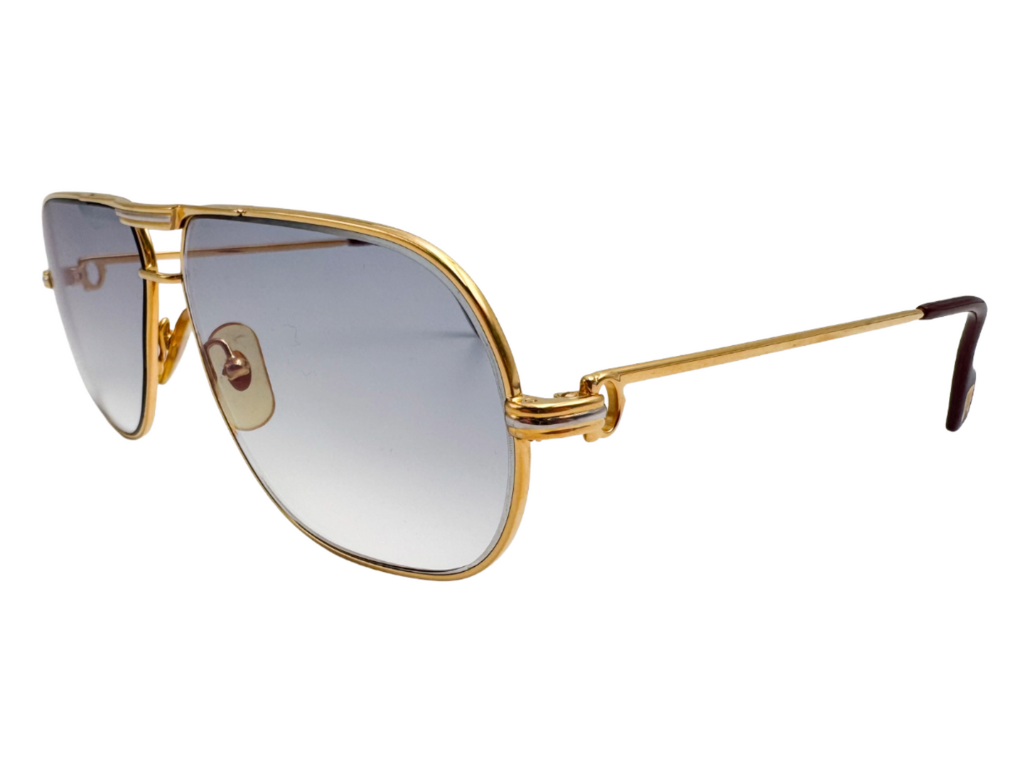 Lunettes Vintage CARTIER TANK – Monture de luxe aviateur – N°13