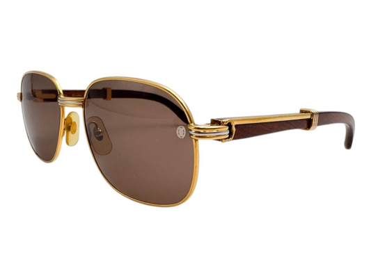 Lunettes de soleil Vintage CARTIER MONCEAU – Monture de luxe – N°26
