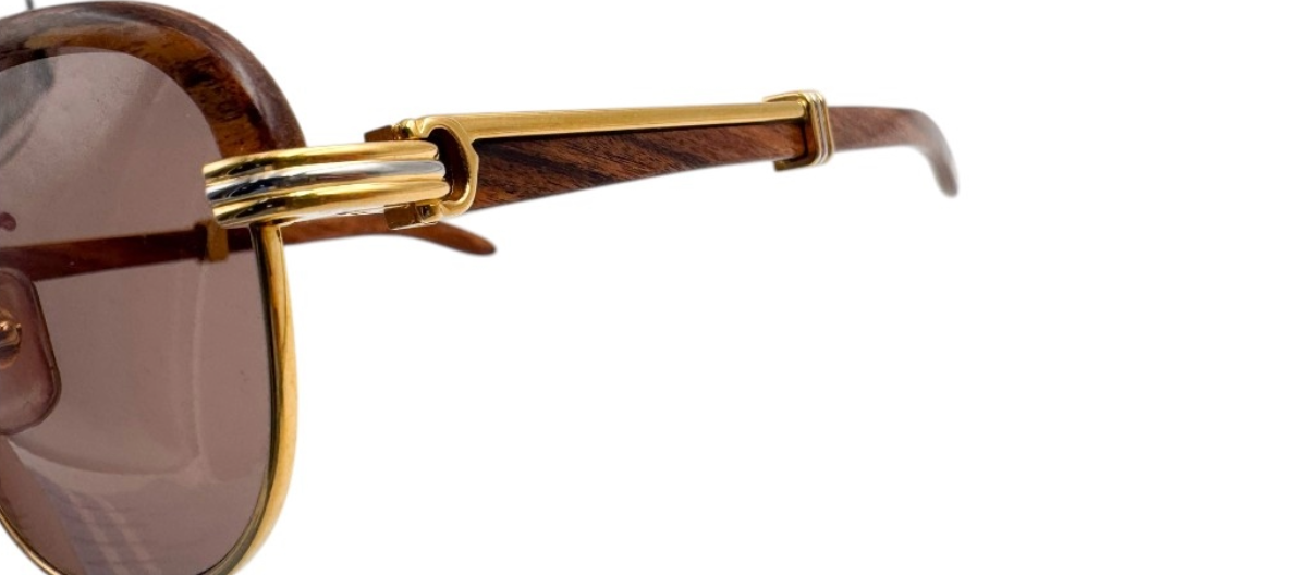Lunettes Vintage CARTIER  MALMAISON 130 – Monture de luxe Made in France – N°30