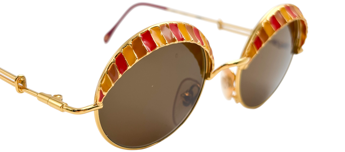 Lunettes CASANOVA Vintage 46 20 C-01 ARCHE-4 – Années 80/90