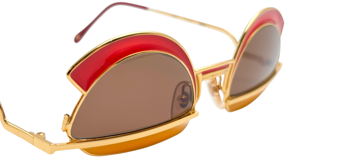 Lunettes CASANOVA Vintage 50 20 C-01 ARCHE-5 61 – Années 80/90