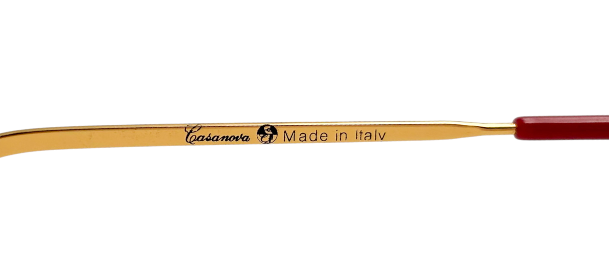 Lunettes CASANOVA Vintage 50 20 C-01 ARCHE-5 61 – Années 80/90