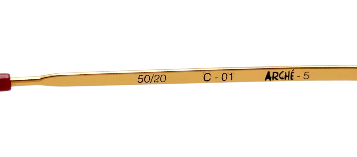 Lunettes CASANOVA Vintage 50 20 C-01 ARCHE-5 61 – Années 80/90