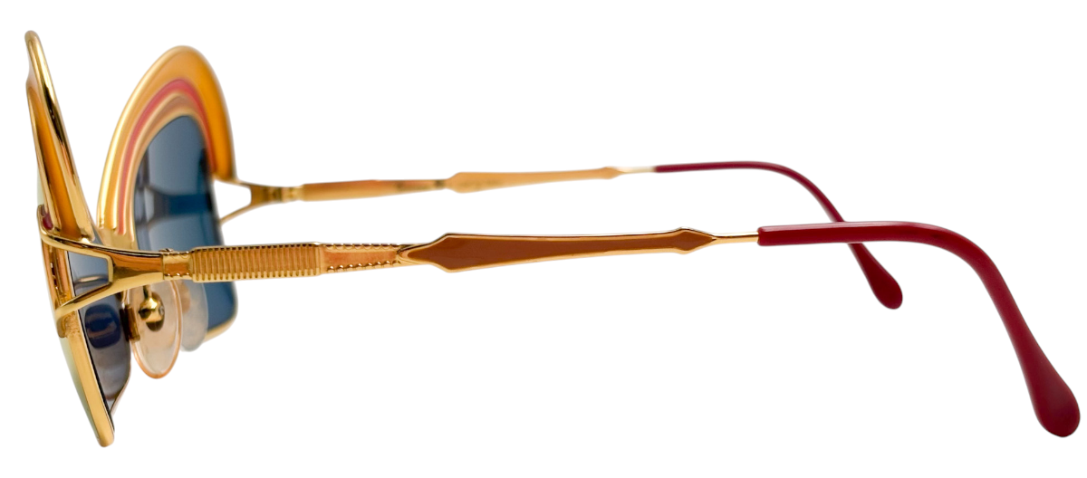 Lunettes CASANOVA Vintage C-01 54 20 ARCHE-6 61 – Années 80/90