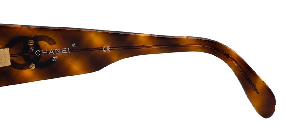 Lunettes de soleil matelassées Vintage CHANEL 01450 91235 N°14