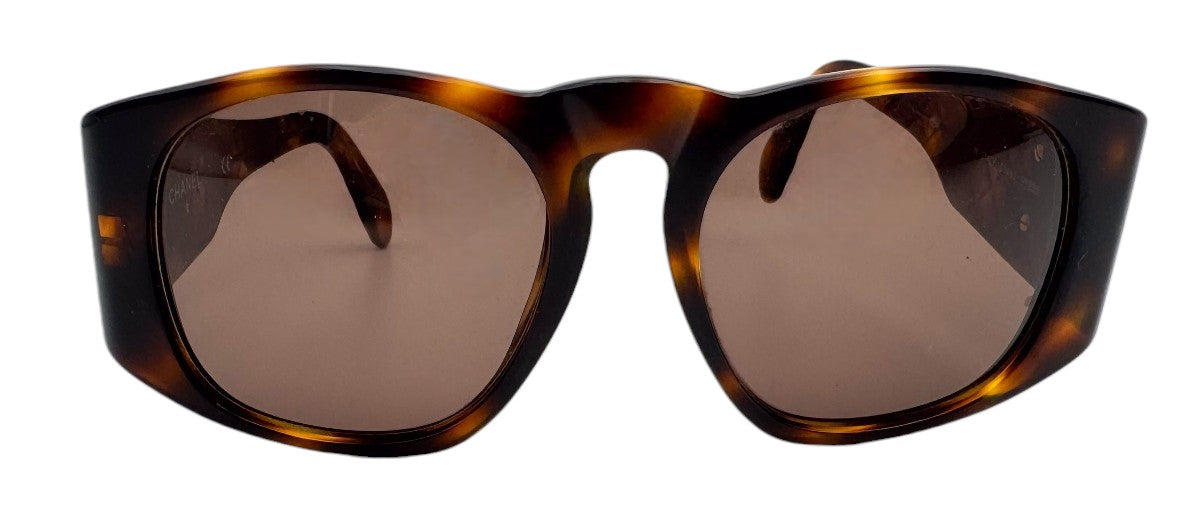 Lunettes de soleil matelassées Vintage CHANEL 01450 91235 N°6