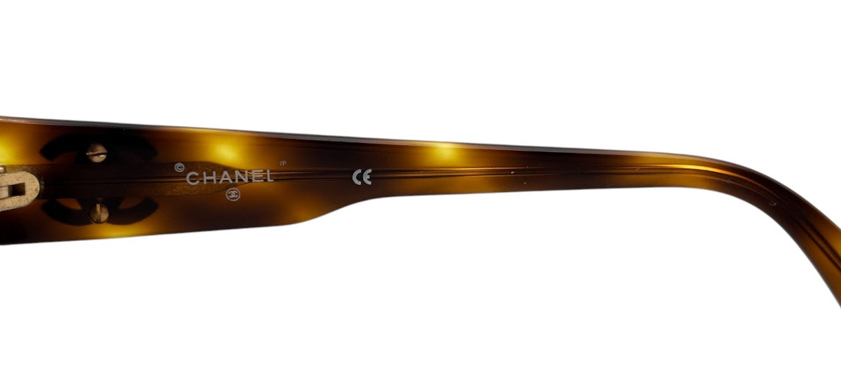 Lunettes de soleil en écaille Vintage CHANEL 01452 91235 N°15