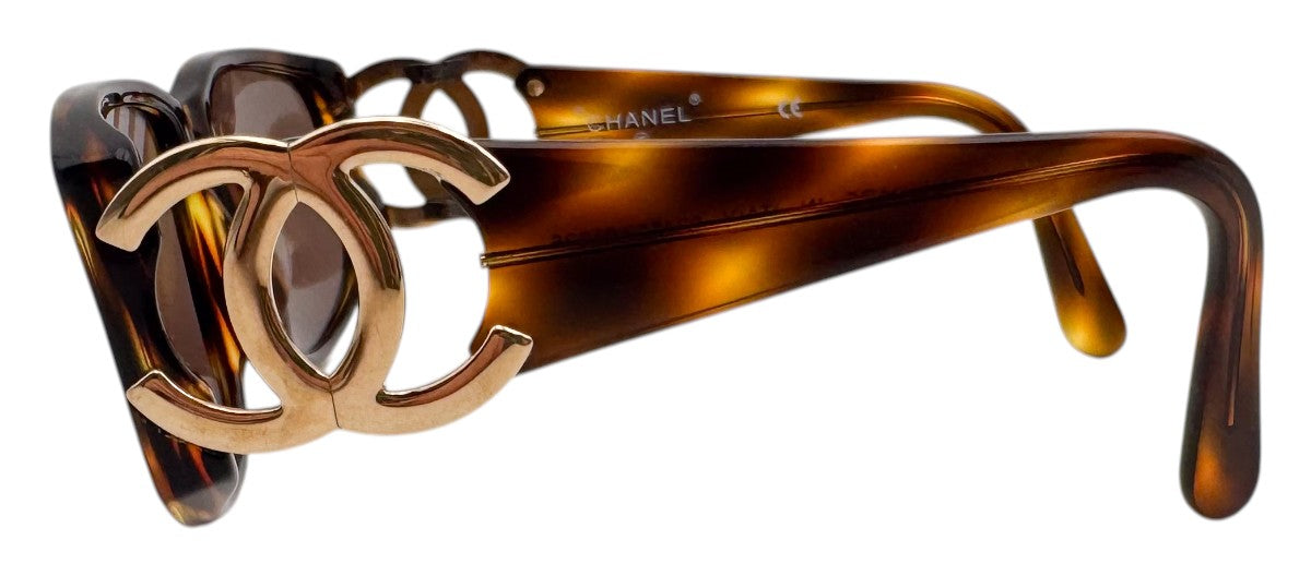 Lunettes Vintage en écaille CHANEL 02461 91235 N°8