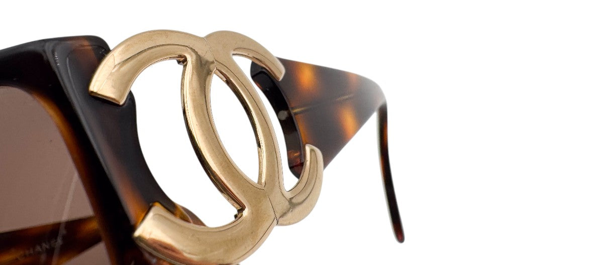 Lunettes Vintage en écaille CHANEL 02461 91235 N°8
