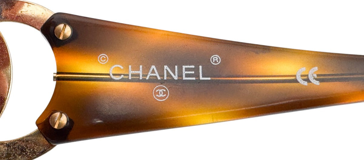 Lunettes Vintage en écaille CHANEL 02461 91235 N°8