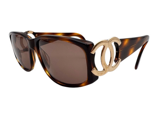 Lunettes Vintage en écaille CHANEL 02461 91235 N°8