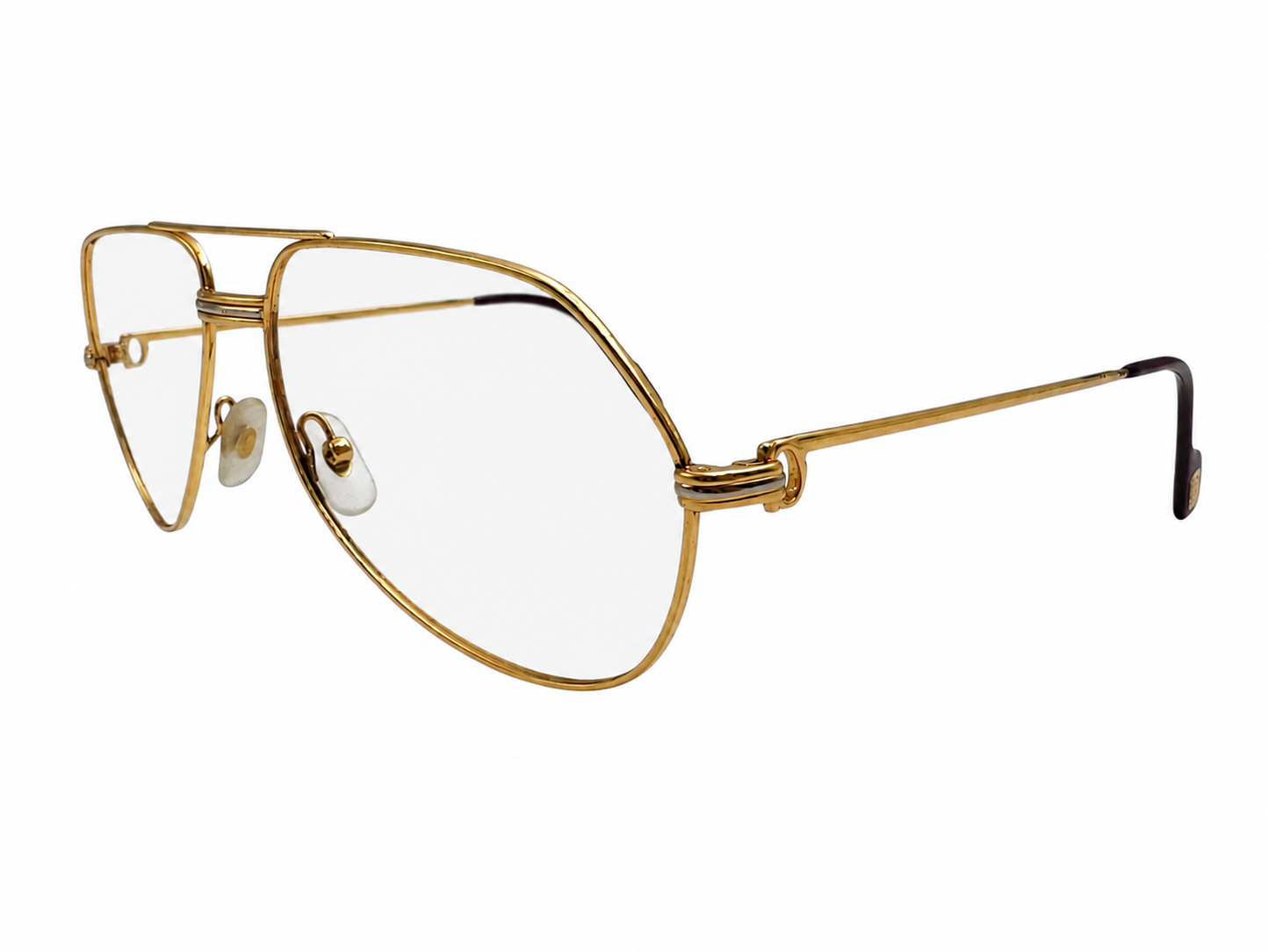Lunettes Vintage CARTIER Vendôme Louis - Monture de luxe aviateur N°44