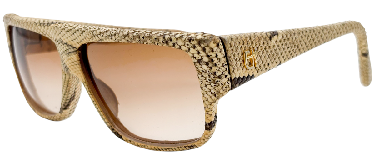 Lunettes EMMANUELLE KHANH PARIS 10640 GENUINE PYTHON – Collector Vintage