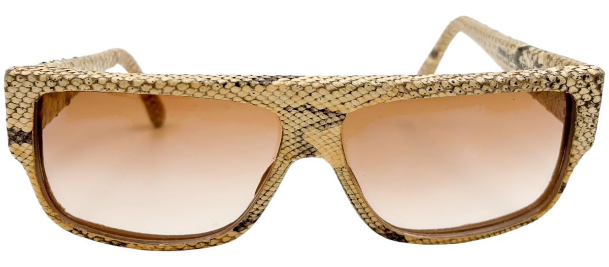 Lunettes EMMANUELLE KHANH PARIS 10640 GENUINE PYTHON – Collector Vintage