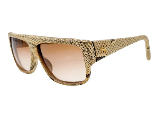 Lunettes EMMANUELLE KHANH PARIS 10640 GENUINE PYTHON – Collector Vintage