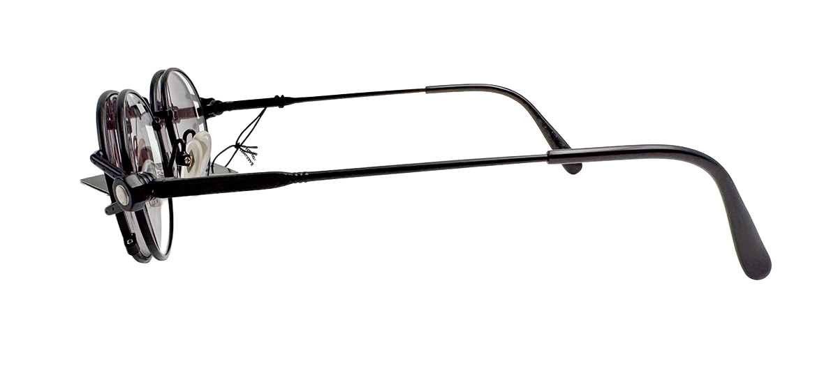 Lunettes Vintage JEAN PAUL GAULTIER 56-7110 avec clips solaires – Made in Japan années 90 – N°27