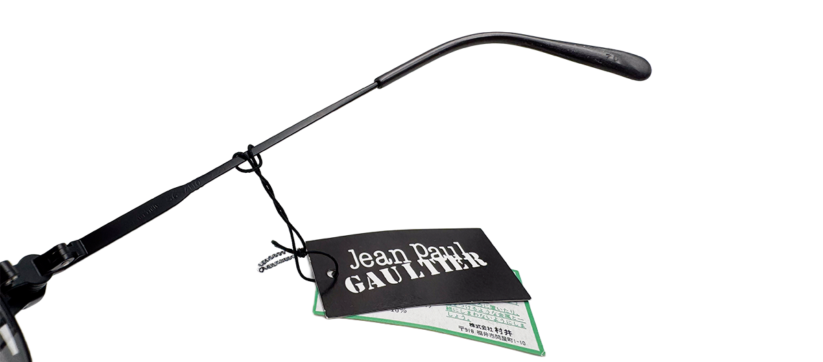 Lunettes Vintage JEAN PAUL GAULTIER 56-7110 avec clips solaires – Made in Japan années 90 – N°27