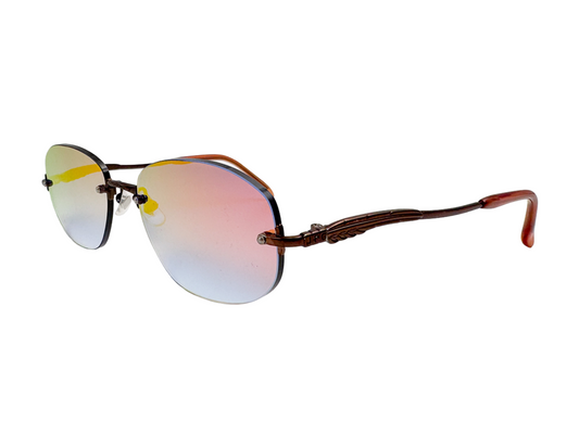 Lunettes de soleil Vintage JEAN PAUL GAULTIER 58-0031 Multicolor – Made in Japan années 90 – N°5